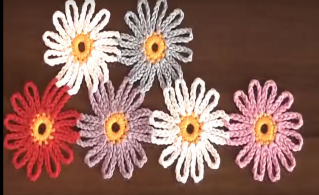 Como Fazer Flor em Crochê Simples